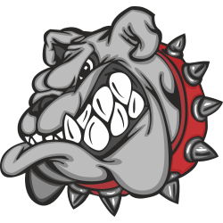 Autocollant Bouledogue 2