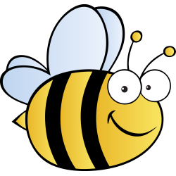 Autocollant Abeille 2