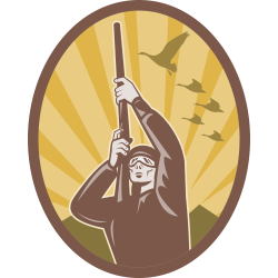 Autocollant Chasse Oiseau 2