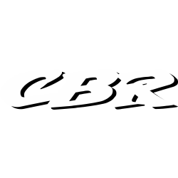 Autocollant Cbr Honda Ombre