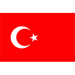 Autocollant Drapeau Turquie