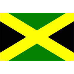 Autocollant Drapeau Jamaïque 1