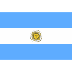 Autocollant Drapeau Argentine