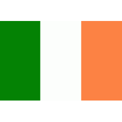 Autocollant Drapeau Ireland
