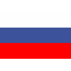 Autocollant Drapeau Russie 1