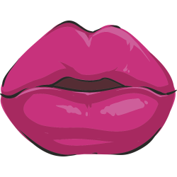 Autocollant Bouche Pop Fashion 7