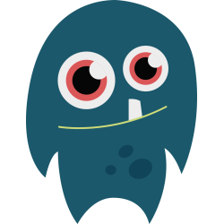 Autocollant Monstre Enfant 1