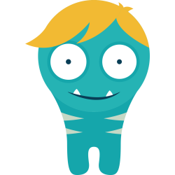 Autocollant Monstre Enfant 4