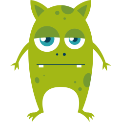 Autocollant Monstre Enfant 6