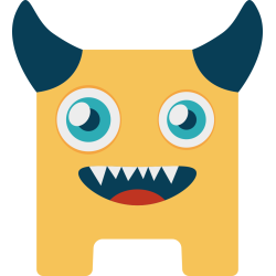 Autocollant Monstre Enfant 13