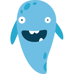 Autocollant Monstre Enfant 14