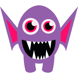 Autocollant Monstre Enfant 24