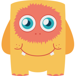 Autocollant Monstre Enfant 25