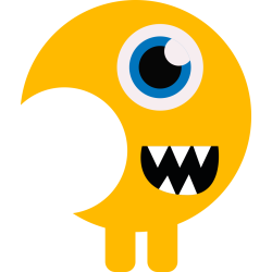 Autocollant Monstre Enfant 26