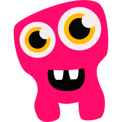 Autocollant Monstre Enfant 27