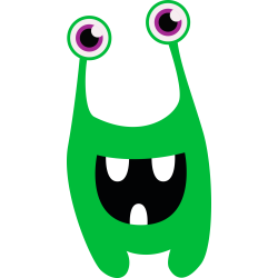 Autocollant Monstre Enfant 33