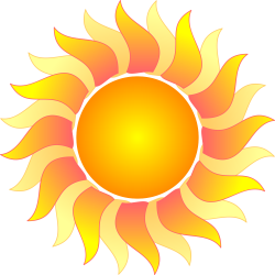 Autocollant Vacances Soleil