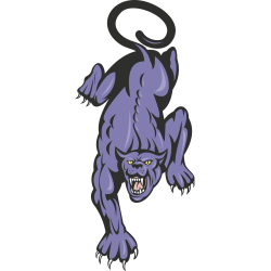 Autocollant Panthère Violet