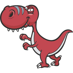 Autocollant Dinosaure Griffe