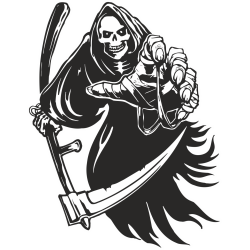 Autocollant Faucheuse 5