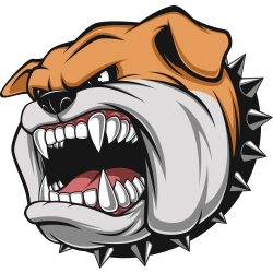 Autocollant Chien Colère 4