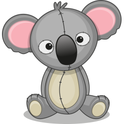 Autocollant Mignon Koala