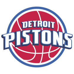 Autocollant Logo Nba Team Detroit Pistons