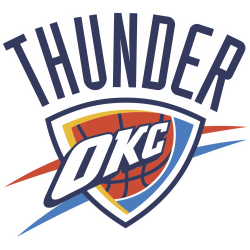 Autocollant Logo Nba Team Oklahoma Thunder