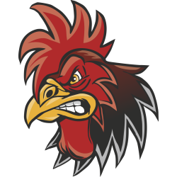 Autocollant Mascotte Coq