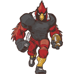 Autocollant Mascotte Oiseau Rugby