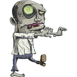 Autocollant Zombie 2
