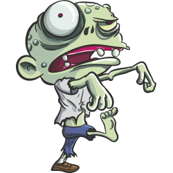 Autocollant Zombie 5