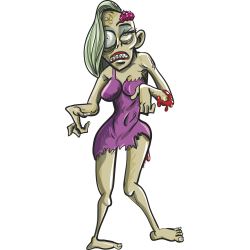 Autocollant Zombie 7