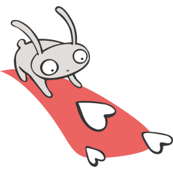 Autocollant Bd 3 Lapin Cur