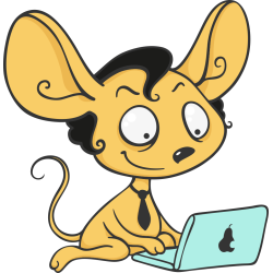 Autocollant Bd 15 Souris