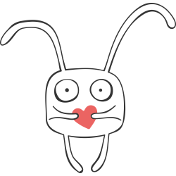 Autocollant Bd 27 Lapin Cur