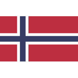 Autocollant Drapeau Norvège