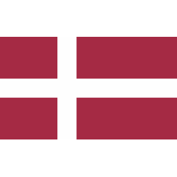 Autocollant Drapeau Danemark