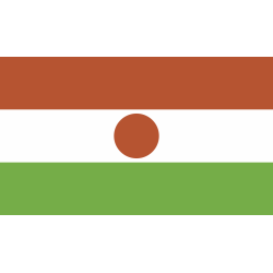 Autocollant Drapeau Niger