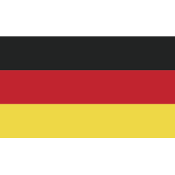 Autocollant Drapeau Allemagne 1