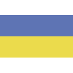 Autocollant Drapeau Ukraine