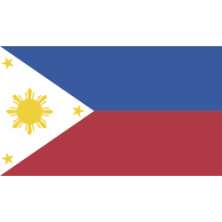 Autocollant Drapeau Philippines