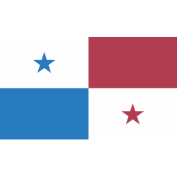 Autocollant Drapeau Panama
