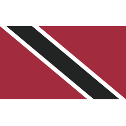 Autocollant Drapeau Trinidad