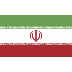 Autocollant Drapeau Iran