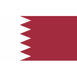 Autocollant Drapeau Qatar