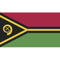 Autocollant Drapeau Vanuatu