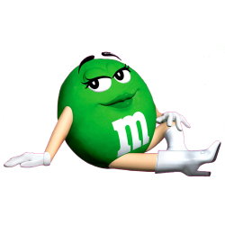 m&m's girl