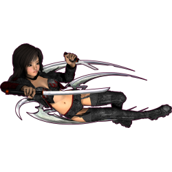 Flaming 3d autocollant Manga