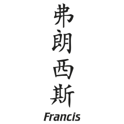 Prenom Chinois Francis